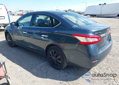 2014 Nissan Sentra Sv z USA, uszkodzony, nr VIN 3N1AB7AP7EY317308